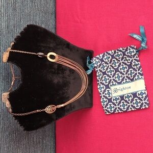 Vintage Brighton Necklace In Vintage Brighton Drawstring Bag